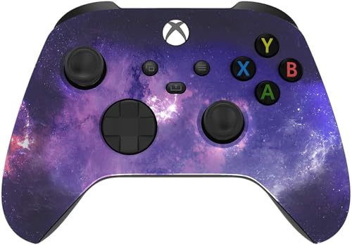 Custom Controllerzz Wireless Controller for Microsoft Xbox Series X/S & Xbox One - Custom Soft Touch Feel - Custom Xbox Series X/S Controller (X/S Galaxy) - Image 1