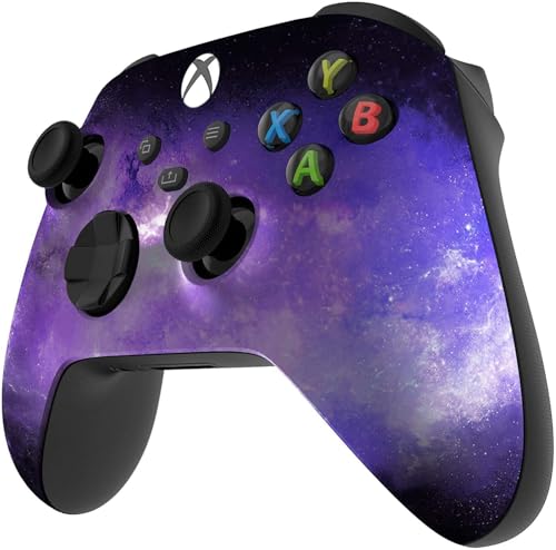 Custom Controllerzz Wireless Controller for Microsoft Xbox Series X/S & Xbox One - Custom Soft Touch Feel - Custom Xbox Series X/S Controller (X/S Galaxy) - Image 3