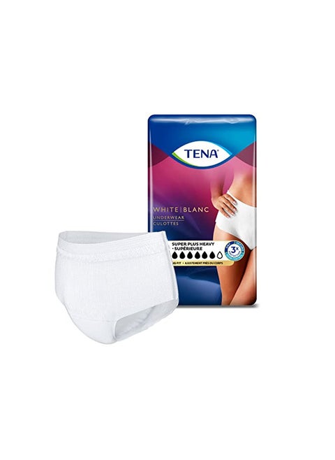 Tena Incontinence Underwear for Women, Super Plus Absorbency, Large, 16 Count