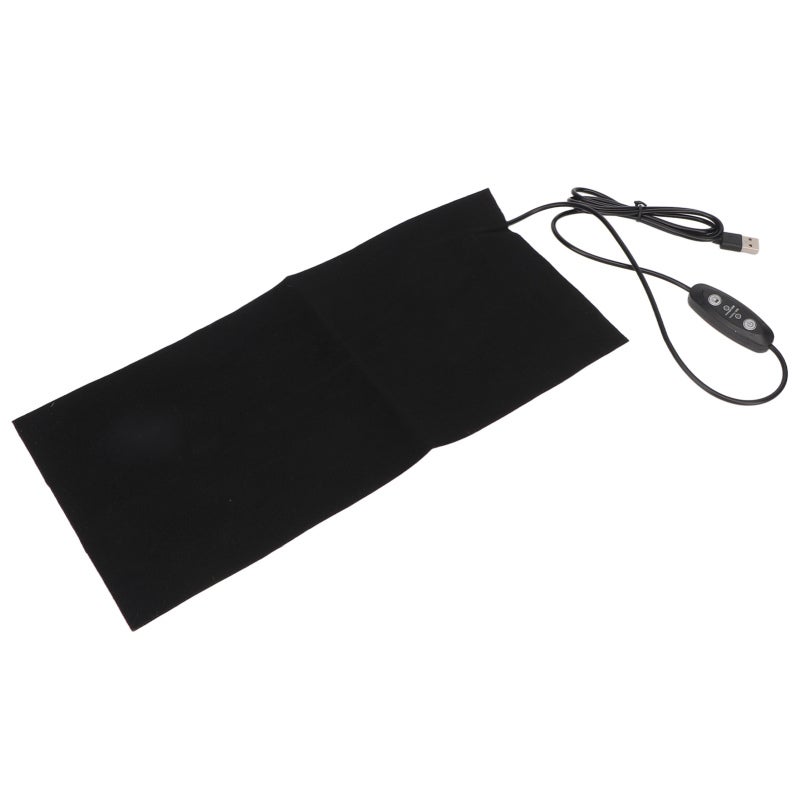 USB Heating Pad: 5 Gear Adjustable Temperature - Foldable Washable Polyester Cloth Heating & Massage Pad for Abdominal Neck Back Relaxation - Image 5