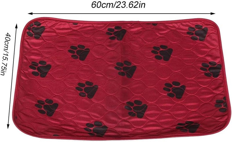 GLOGLOW Reusable Waterproof Dog Pee Pad Urine Mat with High Absorbency 1600ml Machine Washable 4-Layer Design for Dogs Cats Pets Indoor Training (40*60cm) - Image 2