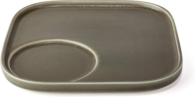 FORLIFE Artisan Collection Snack Plate 6 inches Olive - Image 2