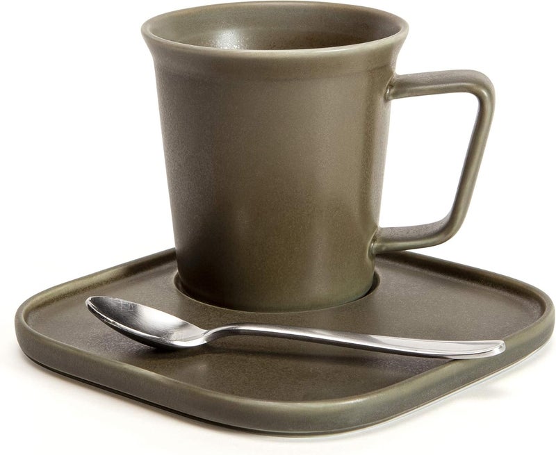 FORLIFE Artisan Collection Snack Plate 6 inches Olive - Image 4