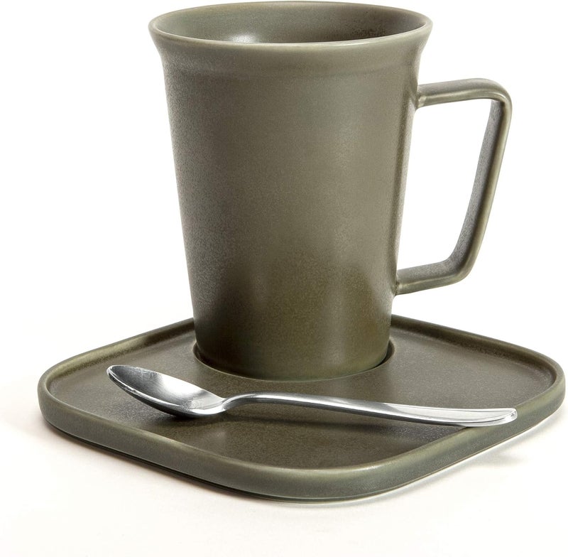 FORLIFE Artisan Collection Snack Plate 6 inches Olive - Image 5