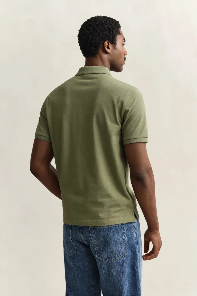 GANT  Regular Shield Short SleevePique Polo for Men | Best Price UAE