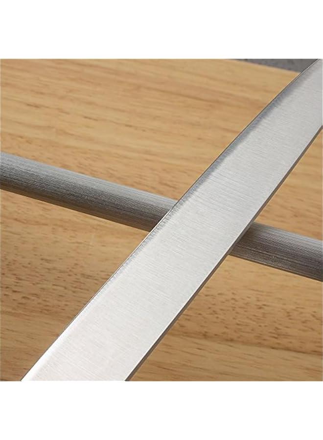 Professional Carbon Steel Black Knife Sharpening Steel, Black 12 Inch  - Image 5