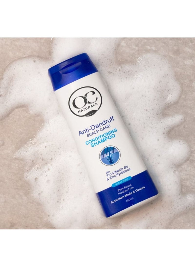 OC NATURALS Anti Dandruff Conditioning Shampoo 400 Ml - Image 2