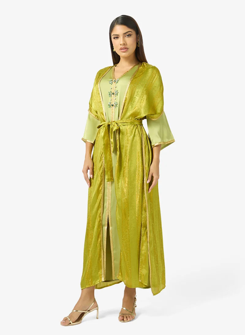 Khizana Embroidered Kaftan