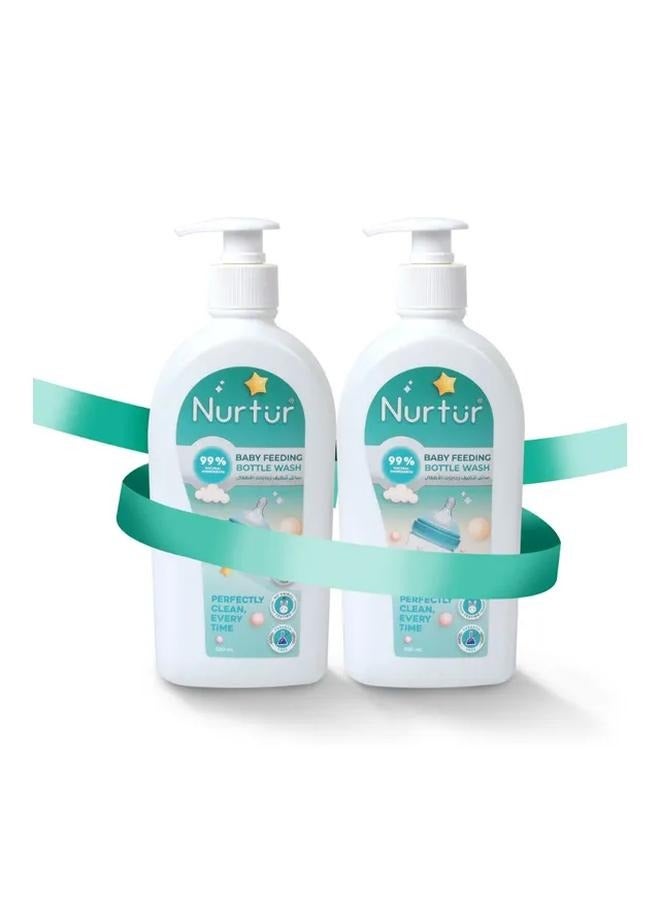Nurtur Nurtur Liquid Cleanser for Baby bottles and accessories, 100% effective formula safe and gentle for babies, sterile, Clean, bio Organic - Image 2