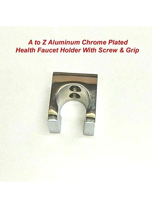 A TO Z A to Z Health Faucet Holder HIGH Grade Wall Hook Aluminium Chrome Plated  - Image 2