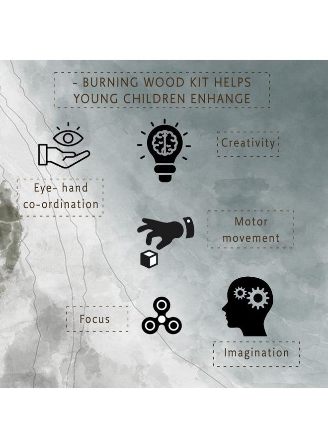 ويبي مجموعة ويبي لتعلم فنون الحرق والحرف اليدوية | مجموعة أنشطة رائعة | فنون الحرق الزخرفي على الخشب للأطفال والمراهقين والبالغين من سن ١٤ عامًا فما فوق - Image 5