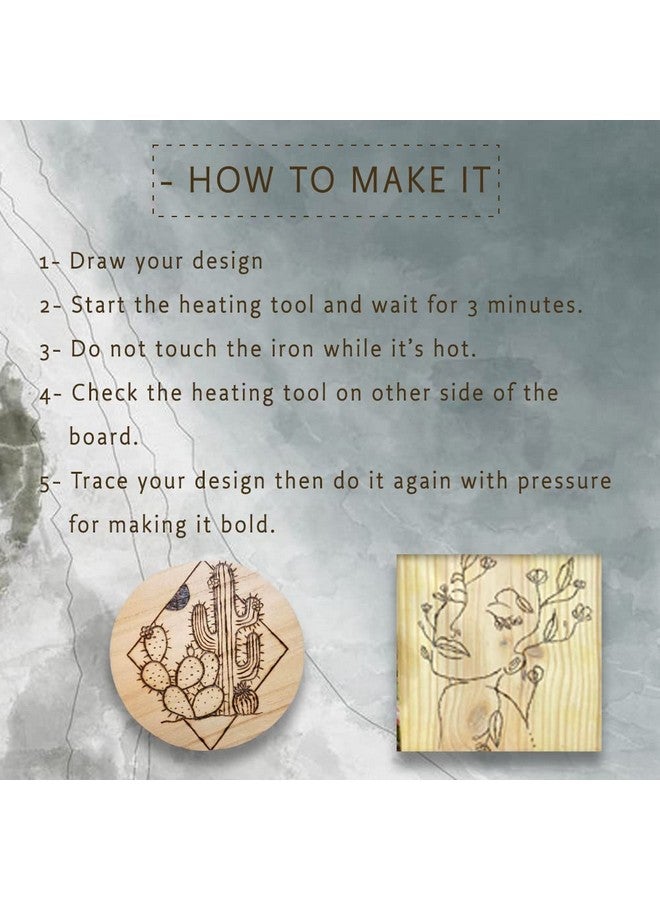 ويبي مجموعة ويبي لتعلم فنون الحرق والحرف اليدوية | مجموعة أنشطة رائعة | فنون الحرق الزخرفي على الخشب للأطفال والمراهقين والبالغين من سن ١٤ عامًا فما فوق - Image 2