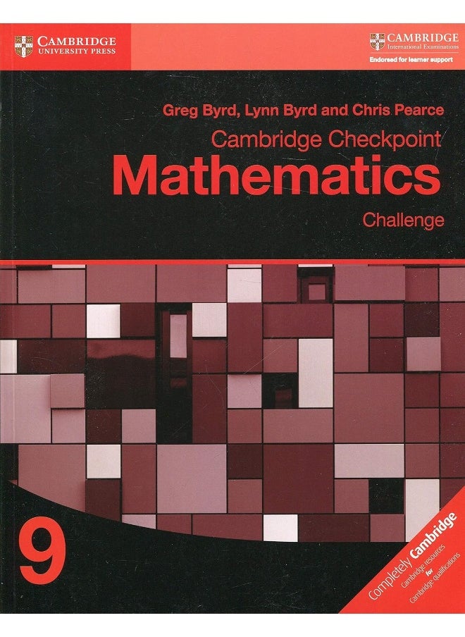 Cambridge Checkpoint Mathematics Challenge Workbook 9 