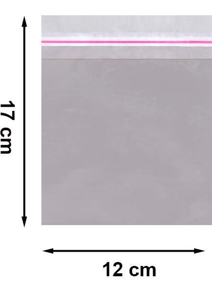 Repro Design 12x17 Silver 100 Pieces Adhesive Metalized Gift Bag Metallic Silver Gift Packaging Package  - Image 3