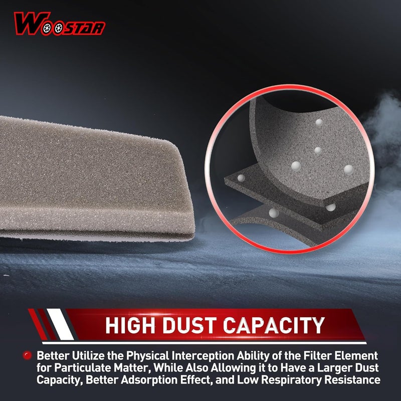 WOOSTAR Motorcycle Air Filter Foam Element - Image 5