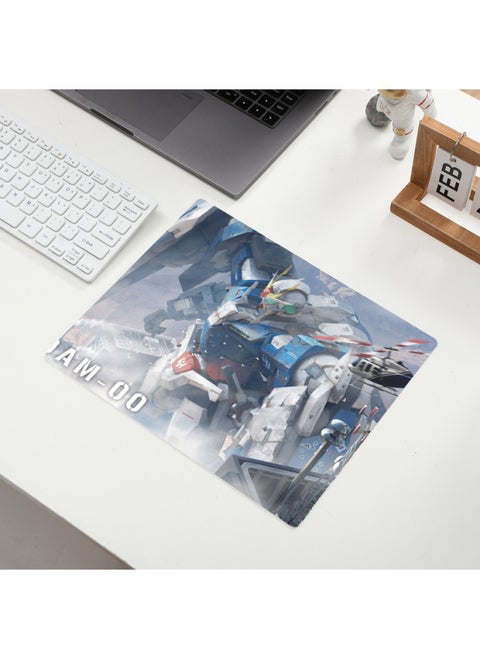 Gundam Cartoon Mouse Pad Game Mat Small Computer Table Mat Precision Lock Edge Desk Mat Mat-Color:300*250*5mm-Pattern:F-A5-17