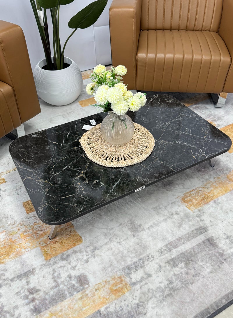 Living Foldable Legs Floor Center Table For Living Room, Kitchen, Meeting Room, Multi-Functional Coffee Table 60x100 cm - Image 3