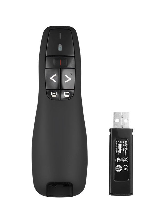 NIBEMINENT Wireless USB Powerpoint Presentation Flip Pen Remote Black  - Image 1