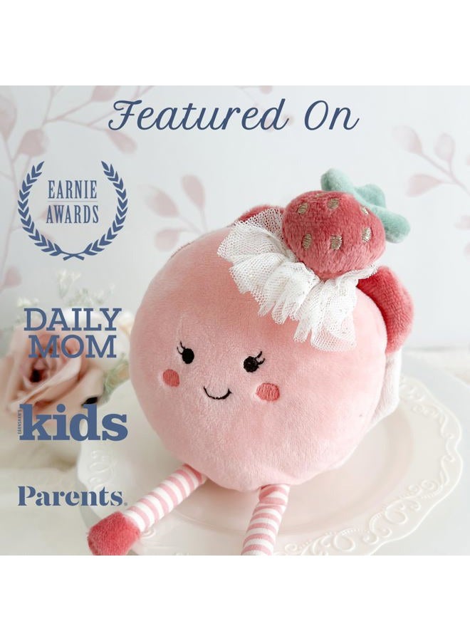 Mon Ami Marie Macaron Stuffed Toy – 7”, Soft & Squishy Food Plush Toy, Nursery Décor for Kids of All Ages, Great Gift for Baby Shower - Image 5