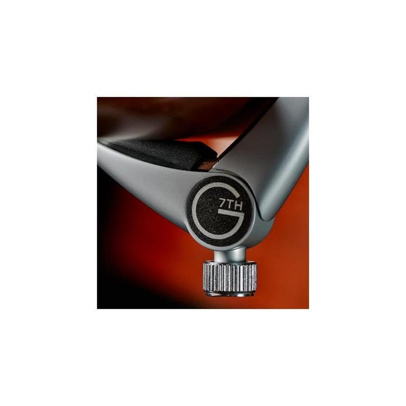 G7th Performance Capos G7 NewportUke/Banjo Ukulele/Banjo in Silver Pressure Touch Capo - Image 4