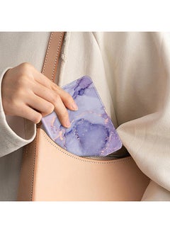 Fintie Instax Mini Photo Album for 2x3-Inch Film - 104 Pockets Small Albums for Fujifilm Instax Mini 12/11/99/40/7+/EVO/LiPlay/Link 3-2-1 Instant Camera/Polaroid Hi-Print Printer, Lilac marble  - Image 5