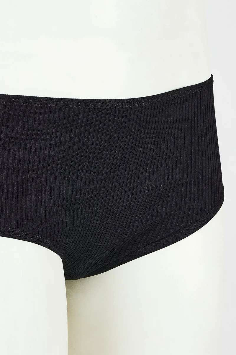 NBB Black 3 Piece Camisole High Waist Panties