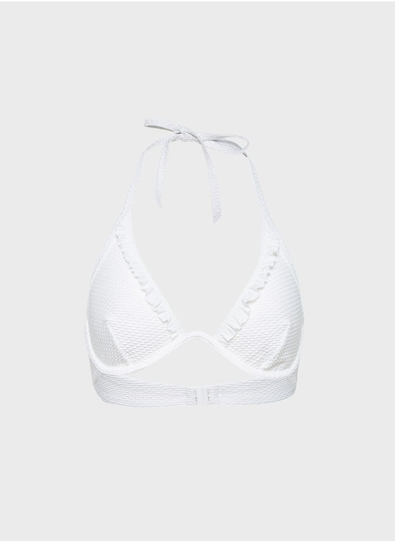 Boux Avenue - Ibiza Frill Bikini Top - Image 1