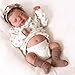 Zero Pam Realistic Reborn Baby Dolls Girl Silicone Full Body 18 Inch Lifelike Baby Dolls That Look Real Life Newborn Silicone Babys Doll Full Body Anatomically Correct Reborn Doll - Image 2