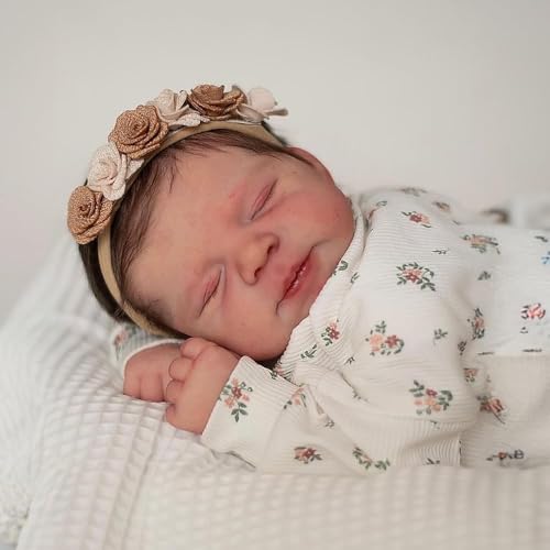 Zero Pam Realistic Reborn Baby Dolls Girl Silicone Full Body 18 Inch Lifelike Baby Dolls That Look Real Life Newborn Silicone Babys Doll Full Body Anatomically Correct Reborn Doll - Image 5