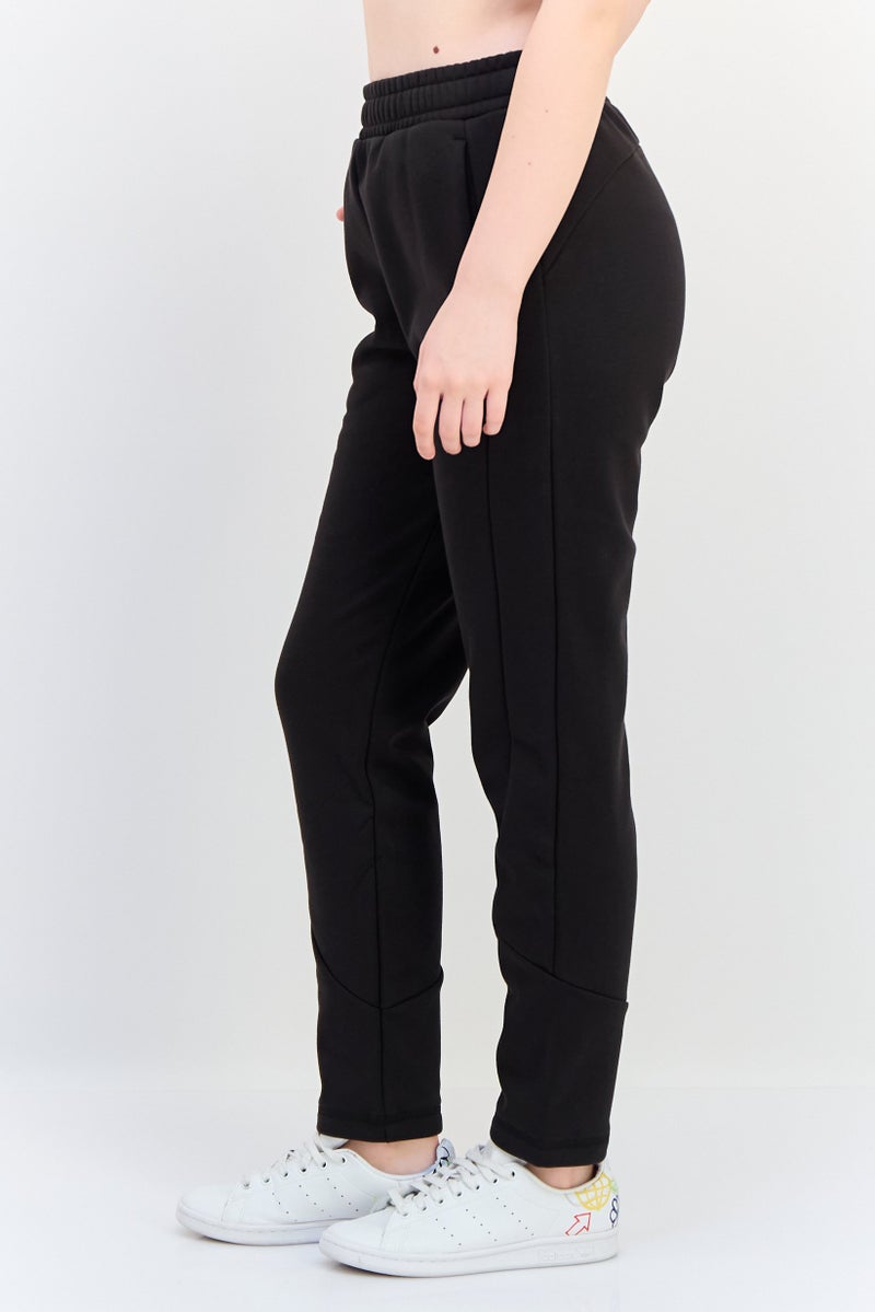 PUMA Women Sportswear Fit Brand Logo Outdoor Track Pants, Black - Image 3