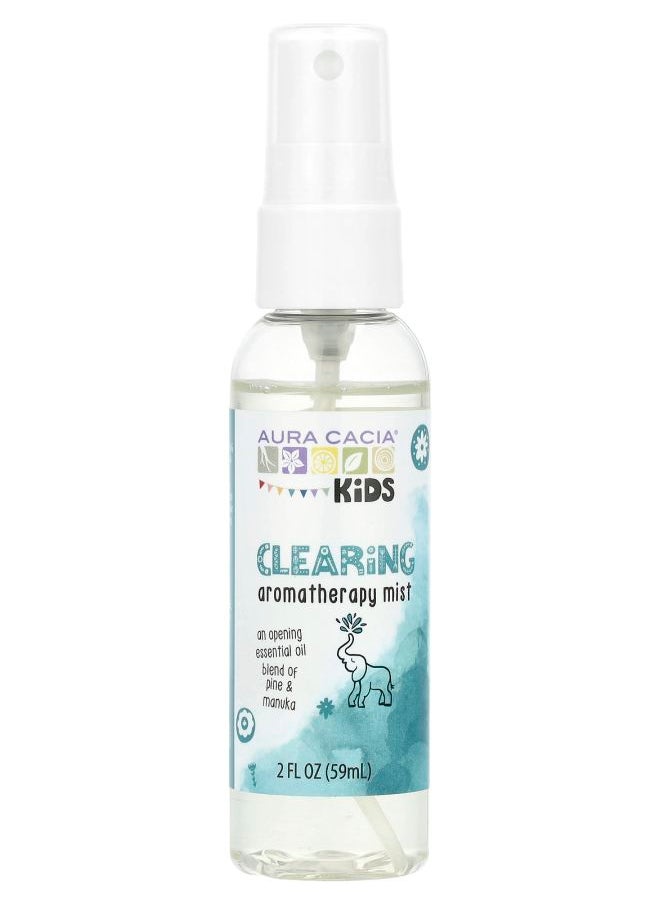 Aura Cacia Kids Clearing Aromatherapy Mist 2 fl oz (59 ml) 