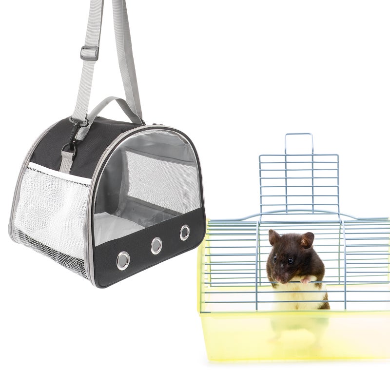 1Pc Hamster Pet Carrier Outdoor Travel Pet Storage Bag Hamster Carrier Bag - Image 3
