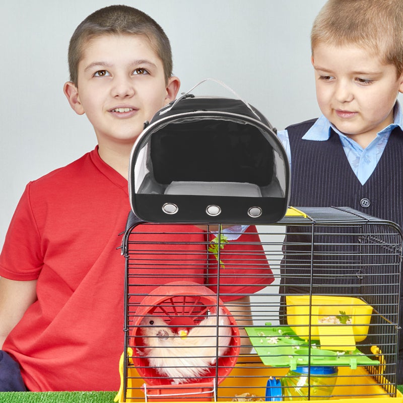 1Pc Hamster Pet Carrier Outdoor Travel Pet Storage Bag Hamster Carrier Bag - Image 5