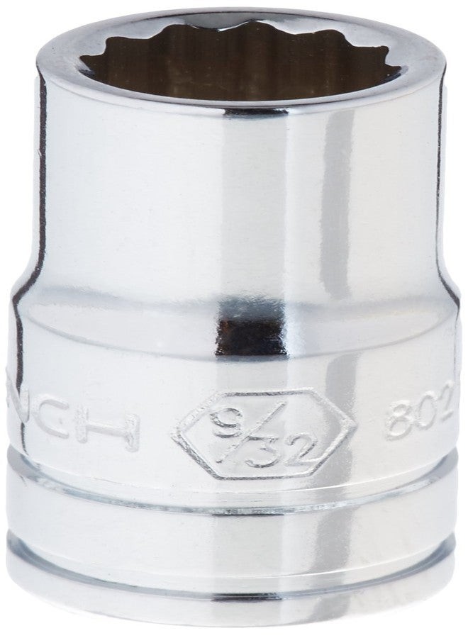 GEARWRENCH 1/4" Drive Standard SAE Socket 9/32", 12 Point- 80213