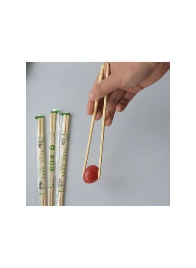 10pairs of disposable Chinese wooden chopsticks - Image 3