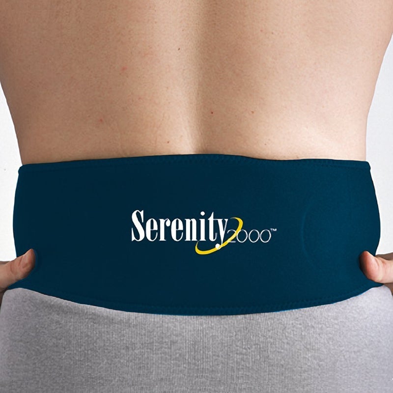 SERENITY2000 Magnetic Therapy Back Wrap for Pain Relief and Support 16 Magnets 1100 Gauss Per Magnet LargeXLarge Waist up to 44