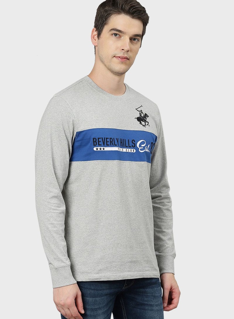 بيفرلي هيلز بولو كلوب تيشيرت بياقة دائرية - Image 3