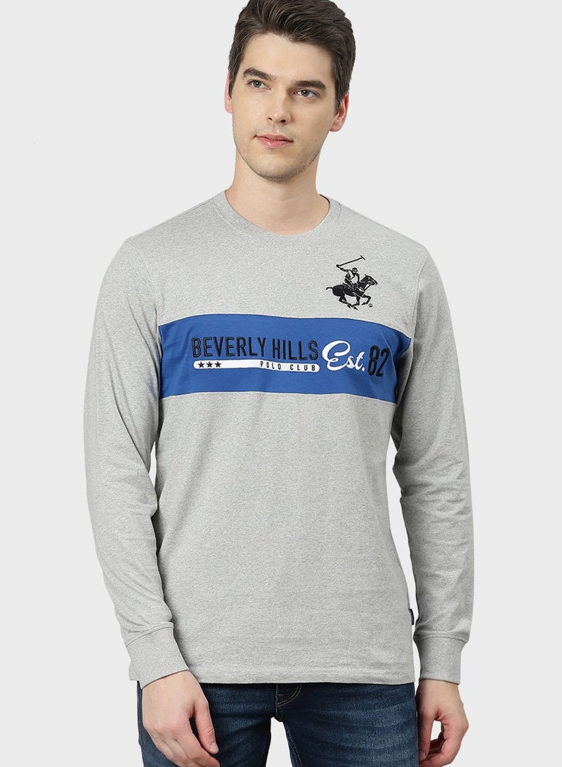 بيفرلي هيلز بولو كلوب تيشيرت بياقة دائرية - Image 1