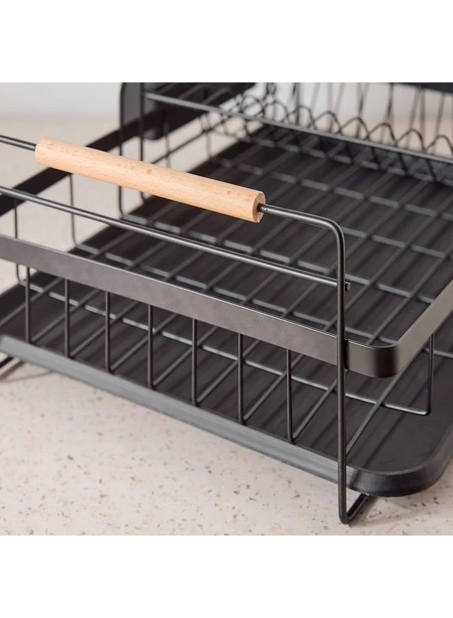 هوم بوكس Daisy 1-Tier Dish Rack with Holder 45 x 24 x 31 cm