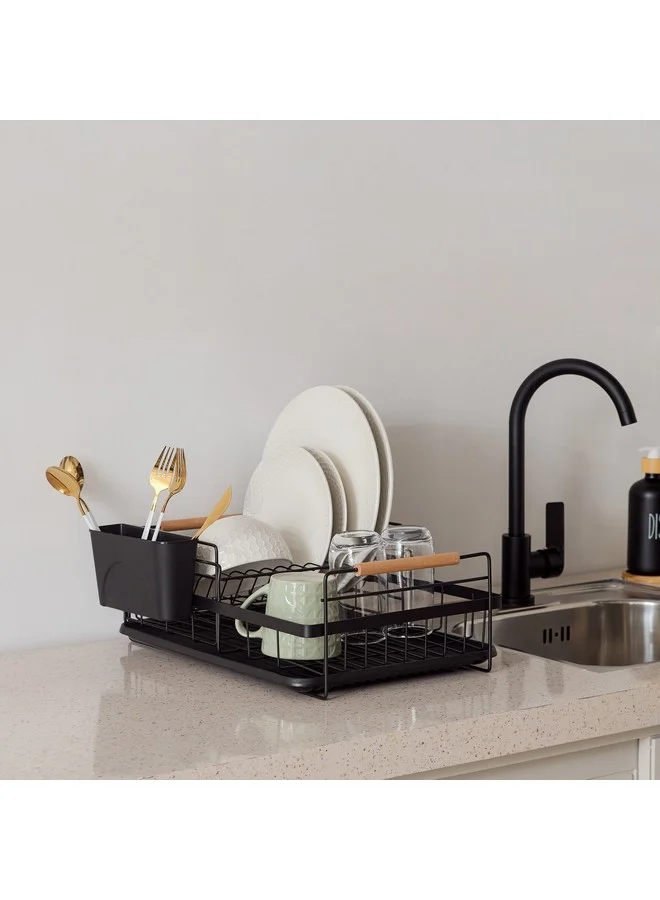 هوم بوكس Daisy 1-Tier Dish Rack with Holder 45 x 24 x 31 cm