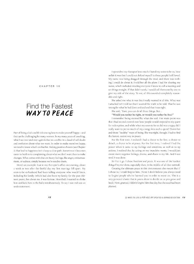 52 Ways to Live a Kick-Ass Life: BS-Free Wisdom to Ignite Your Inner Badass and Live the Life You Deserve
