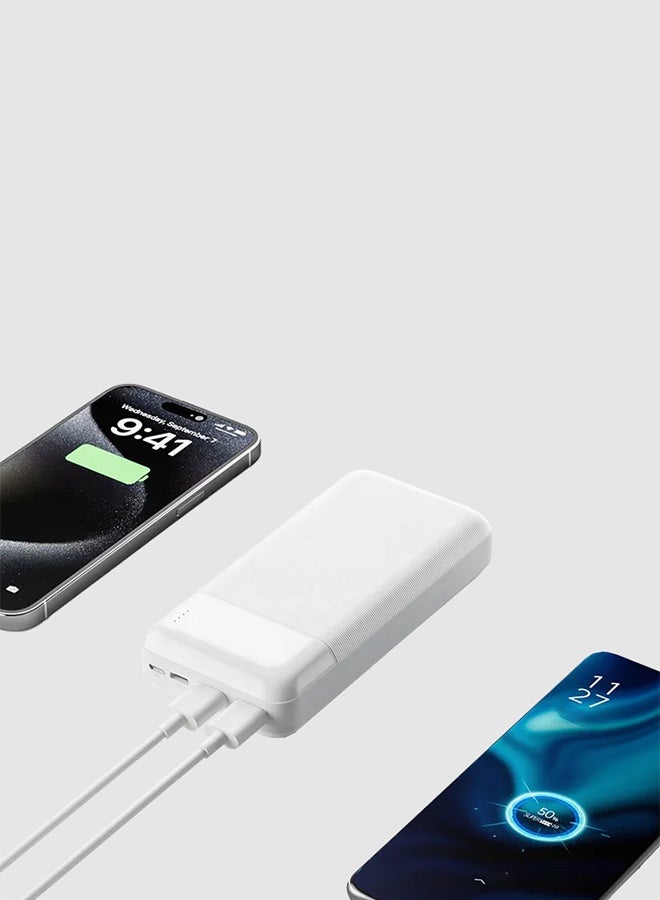 كهربائي باور بانك إليسينر 30000 مللي أمبير/ساعة - شحن سريع، منفذ USB مزدوج، شاشة LED، توافق عالمي - Image 2