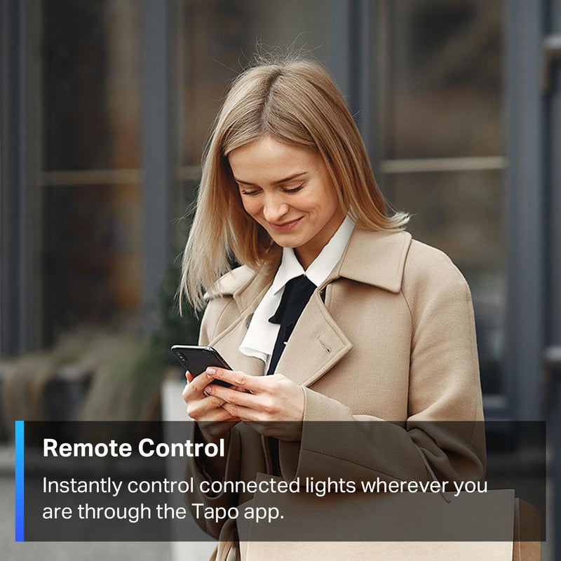 tapo TP-Link Tapo Matter Smart Light Switch: Voice Control w/Siri, Alexa & Google Assistant | UL Certified | Timer & Schedule | Easy Guided Install | Neutral Wire Required | Single Pole | Tapo S505 - Image 2