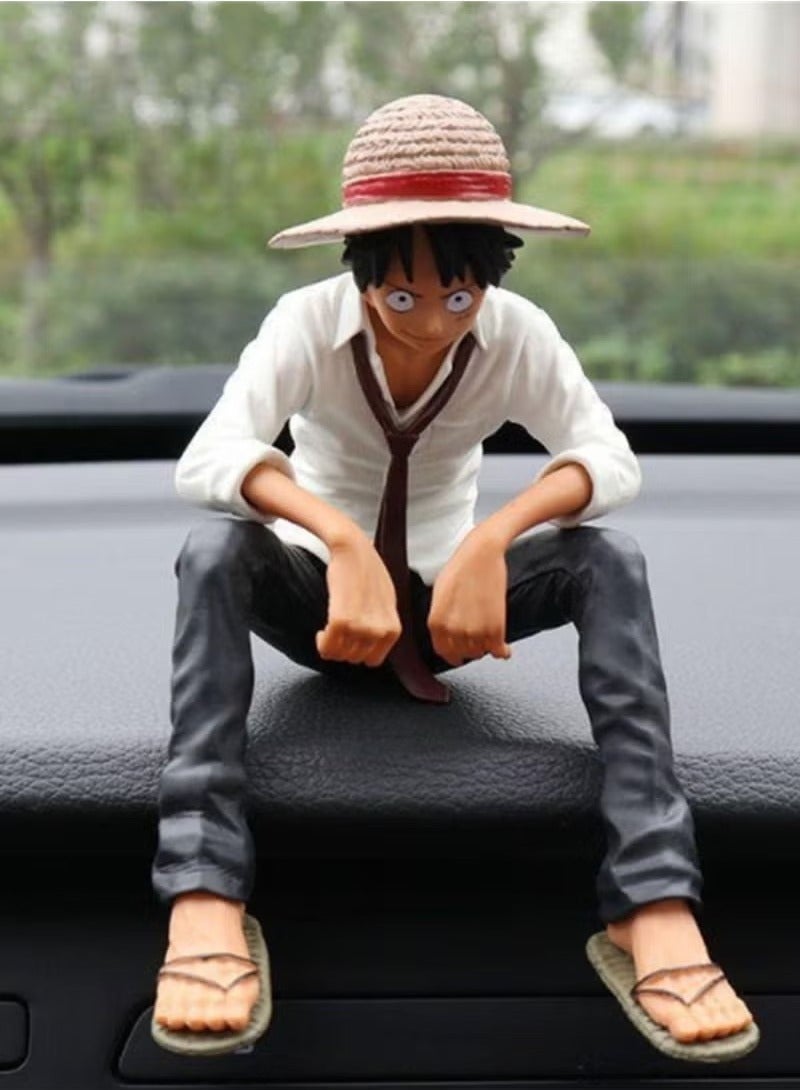Generic Animation One Piece Car Decoration Center Console Interior Decoration  - Image 1