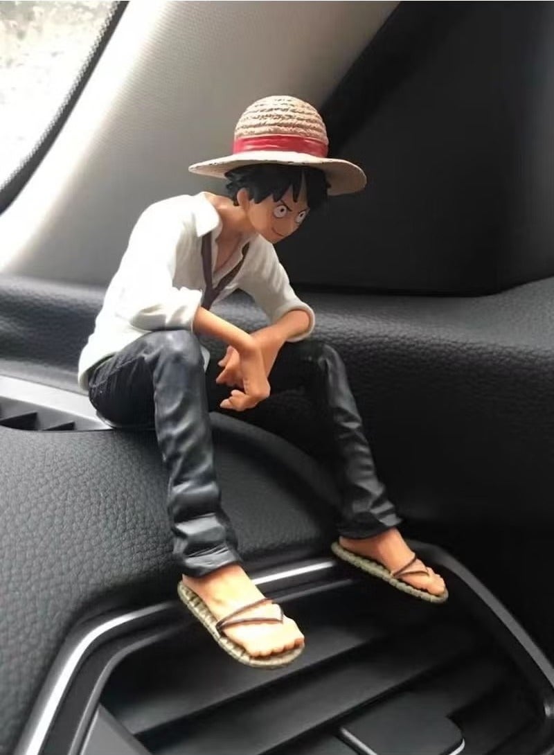 Generic Animation One Piece Car Decoration Center Console Interior Decoration  - Image 2