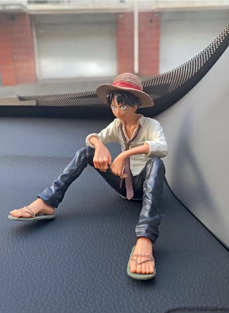 Generic Animation One Piece Car Decoration Center Console Interior Decoration  - Image 3