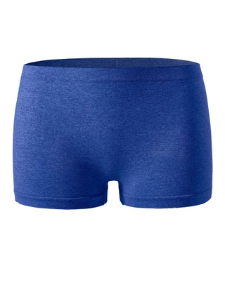 Women's Solid Color Seamless Underwear Low-Waisted Boxer Briefs Soft Stretch Underwear Panties Dark Blue - pzsku/ZC481435393DEDFBEBE6FZ/45/_/1702877293/843bf2f6-edcb-4c72-be44-585246403bcb
