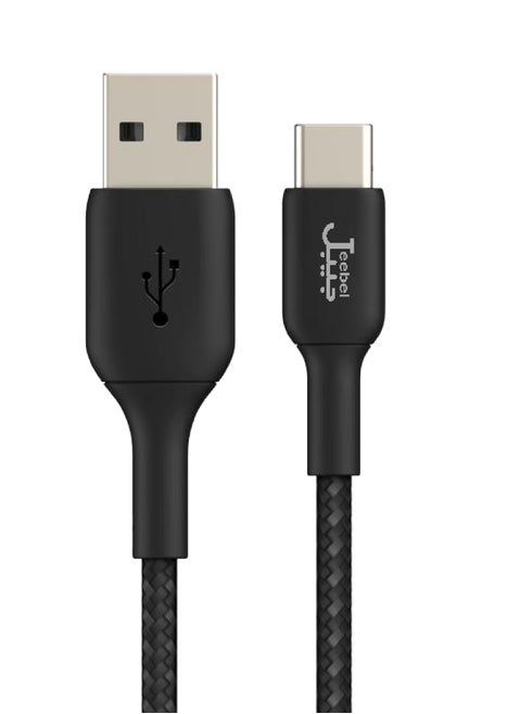 Original fabric cable Type-C to USB, 2 meters long