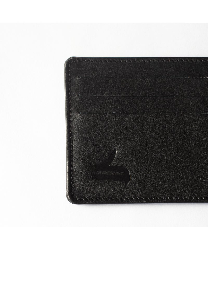 Arrkan - Genuine Leather Card Holder Black - Image 1