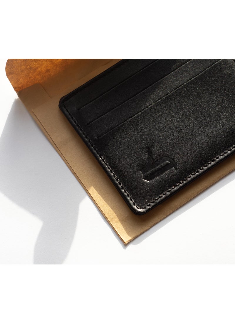 Arrkan - Genuine Leather Card Holder Black - Image 1